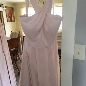 Light pink women's dress